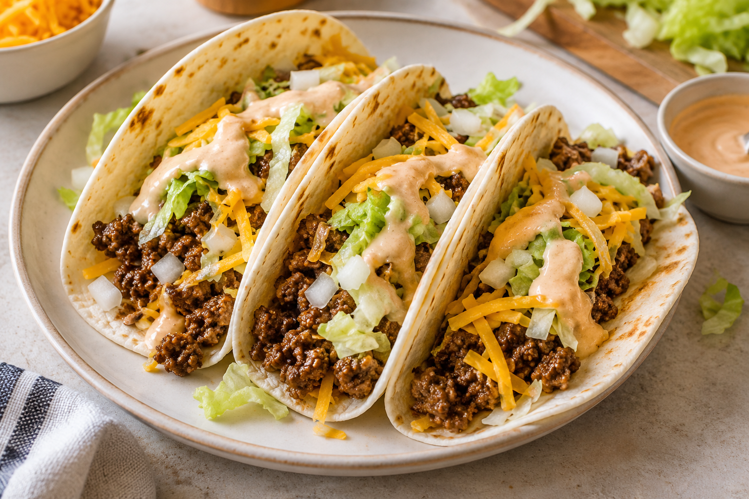 Big Mac Tacos/Burritos